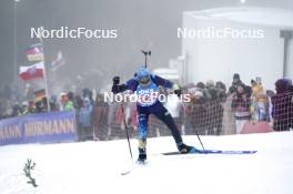 07.01.2024, Oberhof, Germany (GER): Alexandr Mukhin (KAZ) - IBU World Cup Biathlon, relay men, Oberhof (GER). www.nordicfocus.com. © Thibaut/NordicFocus. Every downloaded picture is fee-liable.