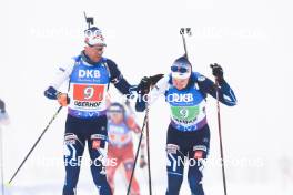 07.01.2024, Oberhof, Germany (GER): Jaakko Ranta (FIN), Otto Invenius (FIN), (l-r) - IBU World Cup Biathlon, relay men, Oberhof (GER). www.nordicfocus.com. © Manzoni/NordicFocus. Every downloaded picture is fee-liable.