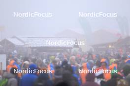 07.01.2024, Oberhof, Germany (GER): Event Feature: fans- IBU World Cup Biathlon, relay men, Oberhof (GER). www.nordicfocus.com. © Manzoni/NordicFocus. Every downloaded picture is fee-liable.