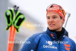 07.01.2024, Oberhof, Germany (GER): Philipp Horn (GER) - IBU World Cup Biathlon, relay men, Oberhof (GER). www.nordicfocus.com. © Manzoni/NordicFocus. Every downloaded picture is fee-liable.