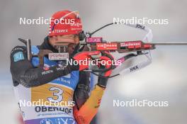 07.01.2024, Oberhof, Germany (GER): Philipp Nawrath (GER) - IBU World Cup Biathlon, relay men, Oberhof (GER). www.nordicfocus.com. © Thibaut/NordicFocus. Every downloaded picture is fee-liable.