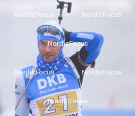 07.01.2024, Oberhof, Germany (GER): Raido Raenkel (EST) - IBU World Cup Biathlon, relay men, Oberhof (GER). www.nordicfocus.com. © Manzoni/NordicFocus. Every downloaded picture is fee-liable.