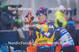 05.01.2024, Oberhof, Germany (GER): Johannes Thingnes Boe (NOR) - IBU World Cup Biathlon, sprint men, Oberhof (GER). www.nordicfocus.com. © Thibaut/NordicFocus. Every downloaded picture is fee-liable.