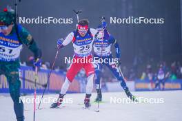 05.01.2024, Oberhof, Germany (GER): Timofei Lapshin (KOR) - IBU World Cup Biathlon, sprint men, Oberhof (GER). www.nordicfocus.com. © Thibaut/NordicFocus. Every downloaded picture is fee-liable.