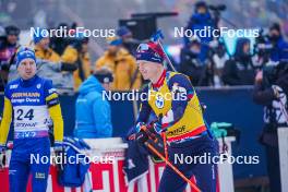 05.01.2024, Oberhof, Germany (GER): Johannes Thingnes Boe (NOR) - IBU World Cup Biathlon, sprint men, Oberhof (GER). www.nordicfocus.com. © Thibaut/NordicFocus. Every downloaded picture is fee-liable.