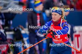 05.01.2024, Oberhof, Germany (GER): Chloe Levins (USA) - IBU World Cup Biathlon, sprint women, Oberhof (GER). www.nordicfocus.com. © Thibaut/NordicFocus. Every downloaded picture is fee-liable.