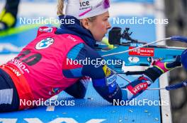 05.01.2024, Oberhof, Germany (GER): Ingrid Landmark Tandrevold (NOR) - IBU World Cup Biathlon, sprint women, Oberhof (GER). www.nordicfocus.com. © Thibaut/NordicFocus. Every downloaded picture is fee-liable.