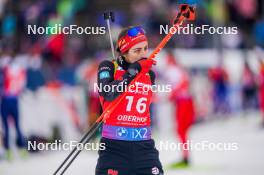 05.01.2024, Oberhof, Germany (GER): Vanessa Voigt (GER) - IBU World Cup Biathlon, sprint women, Oberhof (GER). www.nordicfocus.com. © Thibaut/NordicFocus. Every downloaded picture is fee-liable.