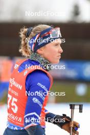 05.01.2024, Oberhof, Germany (GER): Kelsey Joan Dickinson (USA) - IBU World Cup Biathlon, sprint women, Oberhof (GER). www.nordicfocus.com. © Manzoni/NordicFocus. Every downloaded picture is fee-liable.