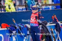 05.01.2024, Oberhof, Germany (GER): Sophie Chauveau (FRA) - IBU World Cup Biathlon, sprint women, Oberhof (GER). www.nordicfocus.com. © Thibaut/NordicFocus. Every downloaded picture is fee-liable.