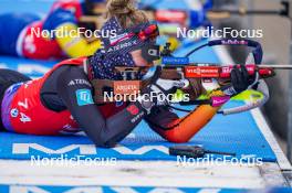 05.01.2024, Oberhof, Germany (GER): Selina Grotian (GER) - IBU World Cup Biathlon, sprint women, Oberhof (GER). www.nordicfocus.com. © Thibaut/NordicFocus. Every downloaded picture is fee-liable.