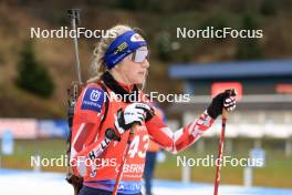 05.01.2024, Oberhof, Germany (GER): Lisa Theresa Hauser (AUT) - IBU World Cup Biathlon, sprint women, Oberhof (GER). www.nordicfocus.com. © Manzoni/NordicFocus. Every downloaded picture is fee-liable.