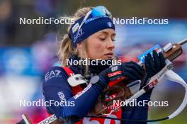 05.01.2024, Oberhof, Germany (GER): Hannah Auchentaller (ITA) - IBU World Cup Biathlon, sprint women, Oberhof (GER). www.nordicfocus.com. © Thibaut/NordicFocus. Every downloaded picture is fee-liable.