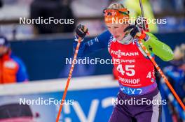 05.01.2024, Oberhof, Germany (GER): Anamarija Lampic (SLO) - IBU World Cup Biathlon, sprint women, Oberhof (GER). www.nordicfocus.com. © Thibaut/NordicFocus. Every downloaded picture is fee-liable.