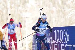 14.01.2024, Ruhpolding, Germany (GER): Jeanne Richard (FRA) - IBU World Cup Biathlon, pursuit women, Ruhpolding (GER). www.nordicfocus.com. © Thibaut/NordicFocus. Every downloaded picture is fee-liable.