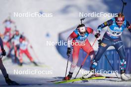 14.01.2024, Ruhpolding, Germany (GER): Benita Peiffer (CAN) - IBU World Cup Biathlon, pursuit women, Ruhpolding (GER). www.nordicfocus.com. © Thibaut/NordicFocus. Every downloaded picture is fee-liable.