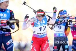 14.01.2024, Ruhpolding, Germany (GER): Lena Haecki-Gross (SUI) - IBU World Cup Biathlon, pursuit women, Ruhpolding (GER). www.nordicfocus.com. © Thibaut/NordicFocus. Every downloaded picture is fee-liable.