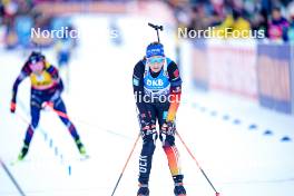 14.01.2024, Ruhpolding, Germany (GER): Franziska Preuss (GER) - IBU World Cup Biathlon, pursuit women, Ruhpolding (GER). www.nordicfocus.com. © Thibaut/NordicFocus. Every downloaded picture is fee-liable.