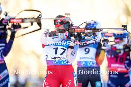 14.01.2024, Ruhpolding, Germany (GER): Lena Haecki-Gross (SUI) - IBU World Cup Biathlon, pursuit women, Ruhpolding (GER). www.nordicfocus.com. © Thibaut/NordicFocus. Every downloaded picture is fee-liable.