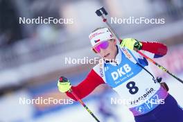 14.01.2024, Ruhpolding, Germany (GER): Lucie Charvatova (CZE) - IBU World Cup Biathlon, pursuit women, Ruhpolding (GER). www.nordicfocus.com. © Thibaut/NordicFocus. Every downloaded picture is fee-liable.