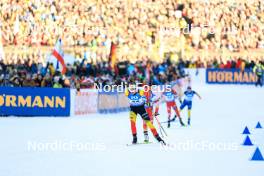 14.01.2024, Ruhpolding, Germany (GER): Lotte Lie (BEL) - IBU World Cup Biathlon, pursuit women, Ruhpolding (GER). www.nordicfocus.com. © Manzoni/NordicFocus. Every downloaded picture is fee-liable.