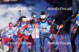 14.01.2024, Ruhpolding, Germany (GER): Oceane Michelon (FRA) - IBU World Cup Biathlon, pursuit women, Ruhpolding (GER). www.nordicfocus.com. © Thibaut/NordicFocus. Every downloaded picture is fee-liable.