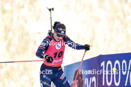 14.01.2024, Ruhpolding, Germany (GER): Julia Simon (FRA) - IBU World Cup Biathlon, pursuit women, Ruhpolding (GER). www.nordicfocus.com. © Thibaut/NordicFocus. Every downloaded picture is fee-liable.