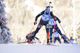 14.01.2024, Ruhpolding, Germany (GER): Franziska Preuss (GER) - IBU World Cup Biathlon, pursuit women, Ruhpolding (GER). www.nordicfocus.com. © Thibaut/NordicFocus. Every downloaded picture is fee-liable.