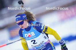 14.01.2024, Ruhpolding, Germany (GER): Mona Brorsson (SWE) - IBU World Cup Biathlon, pursuit women, Ruhpolding (GER). www.nordicfocus.com. © Thibaut/NordicFocus. Every downloaded picture is fee-liable.