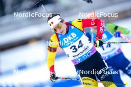 14.01.2024, Ruhpolding, Germany (GER): Lotte Lie (BEL) - IBU World Cup Biathlon, pursuit women, Ruhpolding (GER). www.nordicfocus.com. © Thibaut/NordicFocus. Every downloaded picture is fee-liable.