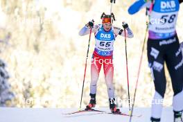 14.01.2024, Ruhpolding, Germany (GER): Lea Meier (SUI) - IBU World Cup Biathlon, pursuit women, Ruhpolding (GER). www.nordicfocus.com. © Thibaut/NordicFocus. Every downloaded picture is fee-liable.