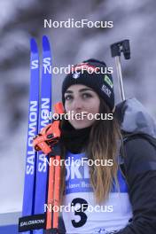 14.01.2024, Ruhpolding, Germany (GER): Lisa Vittozzi (ITA) - IBU World Cup Biathlon, pursuit women, Ruhpolding (GER). www.nordicfocus.com. © Manzoni/NordicFocus. Every downloaded picture is fee-liable.