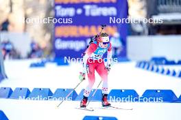 14.01.2024, Ruhpolding, Germany (GER): Emma Lunder (CAN) - IBU World Cup Biathlon, pursuit women, Ruhpolding (GER). www.nordicfocus.com. © Thibaut/NordicFocus. Every downloaded picture is fee-liable.