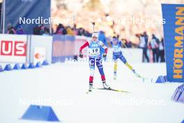 14.01.2024, Ruhpolding, Germany (GER): Tereza Vobornikova (CZE) - IBU World Cup Biathlon, pursuit women, Ruhpolding (GER). www.nordicfocus.com. © Thibaut/NordicFocus. Every downloaded picture is fee-liable.