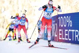 14.01.2024, Ruhpolding, Germany (GER): Benita Peiffer (CAN) - IBU World Cup Biathlon, pursuit women, Ruhpolding (GER). www.nordicfocus.com. © Thibaut/NordicFocus. Every downloaded picture is fee-liable.