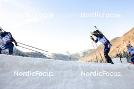 14.01.2024, Ruhpolding, Germany (GER): Lisa Vittozzi (ITA) - IBU World Cup Biathlon, pursuit women, Ruhpolding (GER). www.nordicfocus.com. © Manzoni/NordicFocus. Every downloaded picture is fee-liable.