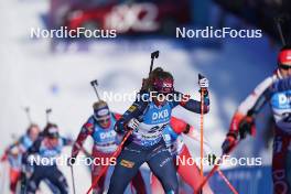 14.01.2024, Ruhpolding, Germany (GER): Karoline Offigstad Knotten (NOR) - IBU World Cup Biathlon, pursuit women, Ruhpolding (GER). www.nordicfocus.com. © Thibaut/NordicFocus. Every downloaded picture is fee-liable.