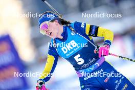 14.01.2024, Ruhpolding, Germany (GER): Elvira Oeberg (SWE) - IBU World Cup Biathlon, pursuit women, Ruhpolding (GER). www.nordicfocus.com. © Thibaut/NordicFocus. Every downloaded picture is fee-liable.