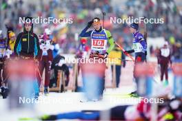 11.01.2024, Ruhpolding, Germany (GER): Miha Dovzan (SLO) - IBU World Cup Biathlon, relay men, Ruhpolding (GER). www.nordicfocus.com. © Thibaut/NordicFocus. Every downloaded picture is fee-liable.