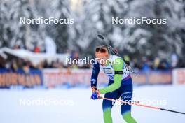 10.01.2024, Ruhpolding, Germany (GER): Anamarija Lampic (SLO) - IBU World Cup Biathlon, relay women, Ruhpolding (GER). www.nordicfocus.com. © Manzoni/NordicFocus. Every downloaded picture is fee-liable.