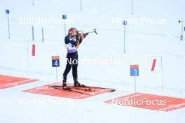 10.01.2024, Ruhpolding, Germany (GER): Hanna Kebinger (GER) - IBU World Cup Biathlon, relay women, Ruhpolding (GER). www.nordicfocus.com. © Manzoni/NordicFocus. Every downloaded picture is fee-liable.