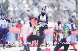 10.01.2024, Ruhpolding, Germany (GER): Rebecca Passler (ITA) - IBU World Cup Biathlon, relay women, Ruhpolding (GER). www.nordicfocus.com. © Thibaut/NordicFocus. Every downloaded picture is fee-liable.