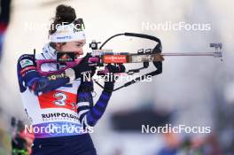 10.01.2024, Ruhpolding, Germany (GER): Lou Jeanmonnot (FRA) - IBU World Cup Biathlon, relay women, Ruhpolding (GER). www.nordicfocus.com. © Thibaut/NordicFocus. Every downloaded picture is fee-liable.