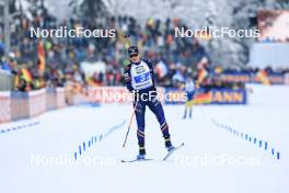 10.01.2024, Ruhpolding, Germany (GER): Julia Simon (FRA) - IBU World Cup Biathlon, relay women, Ruhpolding (GER). www.nordicfocus.com. © Manzoni/NordicFocus. Every downloaded picture is fee-liable.