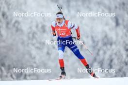 13.01.2024, Ruhpolding, Germany (GER): Jonas Marecek (CZE) - IBU World Cup Biathlon, sprint men, Ruhpolding (GER). www.nordicfocus.com. © Manzoni/NordicFocus. Every downloaded picture is fee-liable.