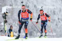 13.01.2024, Ruhpolding, Germany (GER): Philipp Nawrath (GER) - IBU World Cup Biathlon, sprint men, Ruhpolding (GER). www.nordicfocus.com. © Manzoni/NordicFocus. Every downloaded picture is fee-liable.