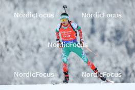 13.01.2024, Ruhpolding, Germany (GER): Konstantin Vasilev (BUL) - IBU World Cup Biathlon, sprint men, Ruhpolding (GER). www.nordicfocus.com. © Manzoni/NordicFocus. Every downloaded picture is fee-liable.