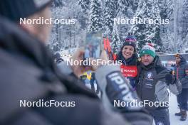 13.01.2024, Ruhpolding, Germany (GER): Tommaso Giacomel (ITA) - IBU World Cup Biathlon, sprint men, Ruhpolding (GER). www.nordicfocus.com. © Thibaut/NordicFocus. Every downloaded picture is fee-liable.