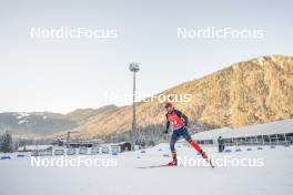 13.01.2024, Ruhpolding, Germany (GER): Roberto Piqueras Garcia (ESP) - IBU World Cup Biathlon, sprint men, Ruhpolding (GER). www.nordicfocus.com. © Thibaut/NordicFocus. Every downloaded picture is fee-liable.