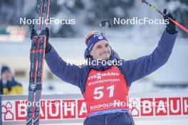 13.01.2024, Ruhpolding, Germany (GER): Emilien Jacquelin (FRA) - IBU World Cup Biathlon, sprint men, Ruhpolding (GER). www.nordicfocus.com. © Thibaut/NordicFocus. Every downloaded picture is fee-liable.